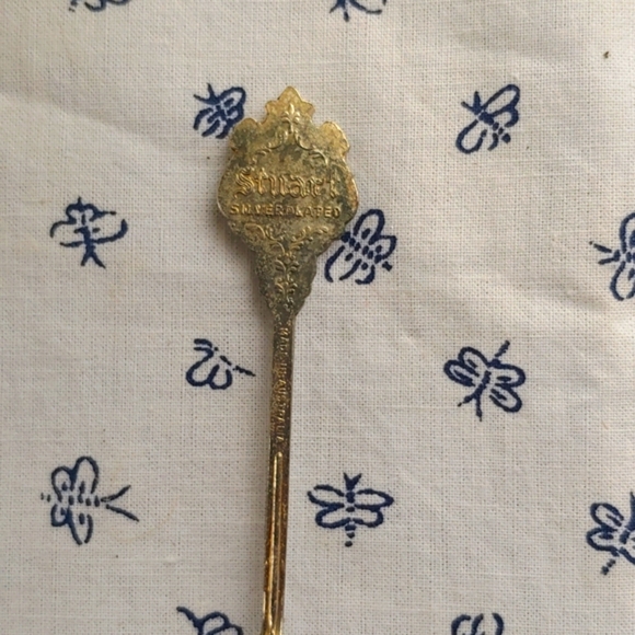 Vtg Golden Gate Bridge Silverplated Shovel Spoon - Picture 4 of 5